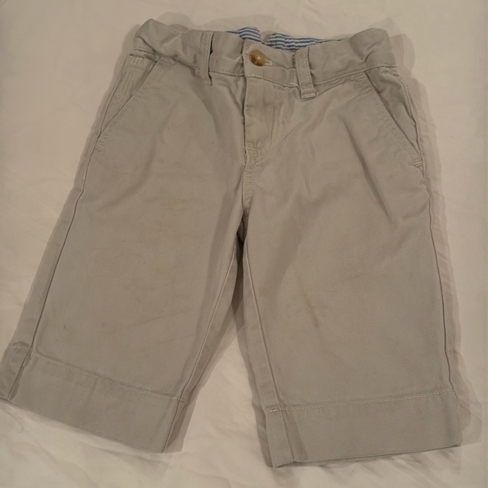 Ralph Lauren Boys 6 School uniform khaki shorts